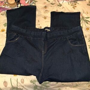 Women within jeans pant